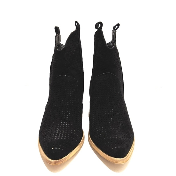 Yoki Western Style Perforated Replay Booties - Picture 5 of 10